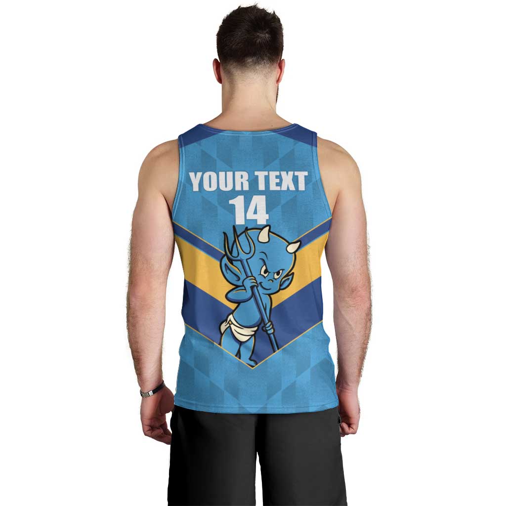 Norths Rugby Custom Men Tank Top Go Devils Mascot Sporty Style - Aussie Hoodie