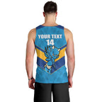 Norths Rugby Custom Men Tank Top Go Devils Mascot Sporty Style - Aussie Hoodie