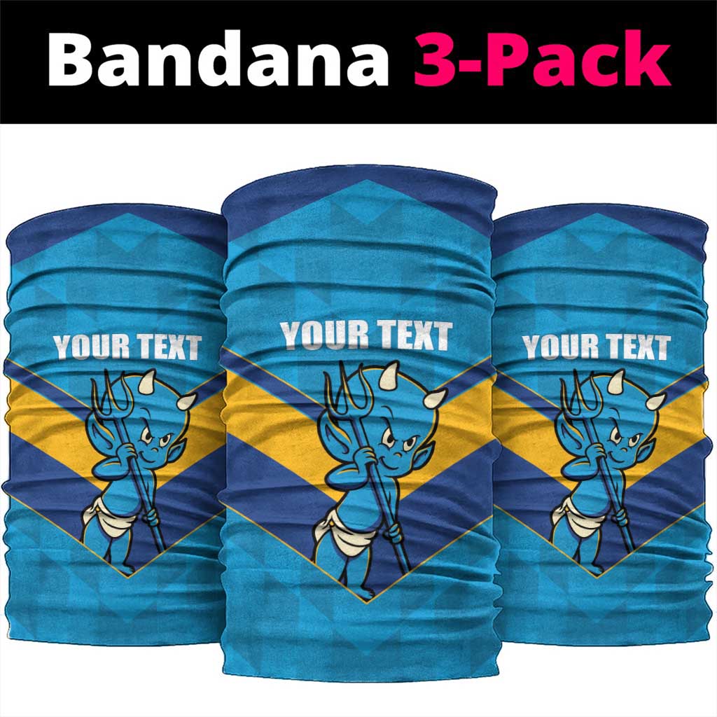 Norths Rugby Custom Neck Gaiter Go Devils Mascot Sporty Style - Aussie Hoodie