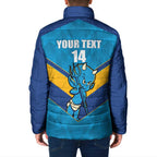 Norths Rugby Custom Padded Jacket Go Devils Mascot Sporty Style - Aussie Hoodie