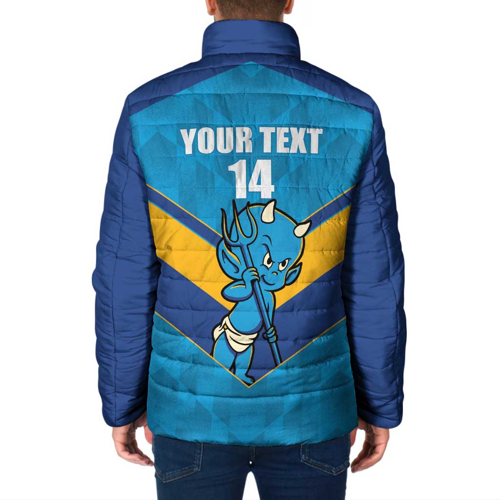 Norths Rugby Custom Padded Jacket Go Devils Mascot Sporty Style - Aussie Hoodie
