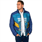 Norths Rugby Custom Padded Jacket Go Devils Mascot Sporty Style - Aussie Hoodie