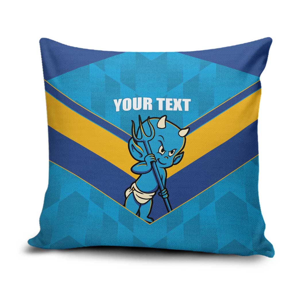 Norths Rugby Custom Pillow Cover Go Devils Mascot Sporty Style - Aussie Hoodie