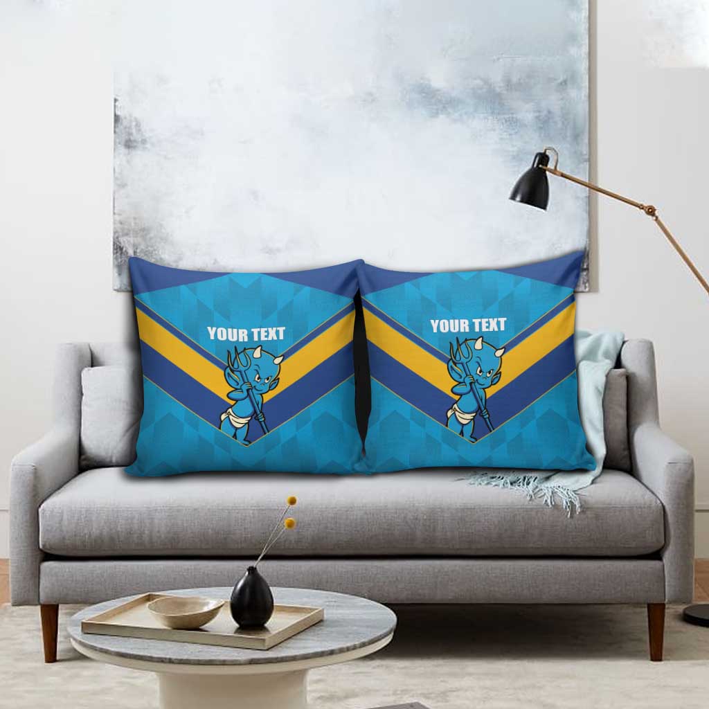 Norths Rugby Custom Pillow Cover Go Devils Mascot Sporty Style - Aussie Hoodie