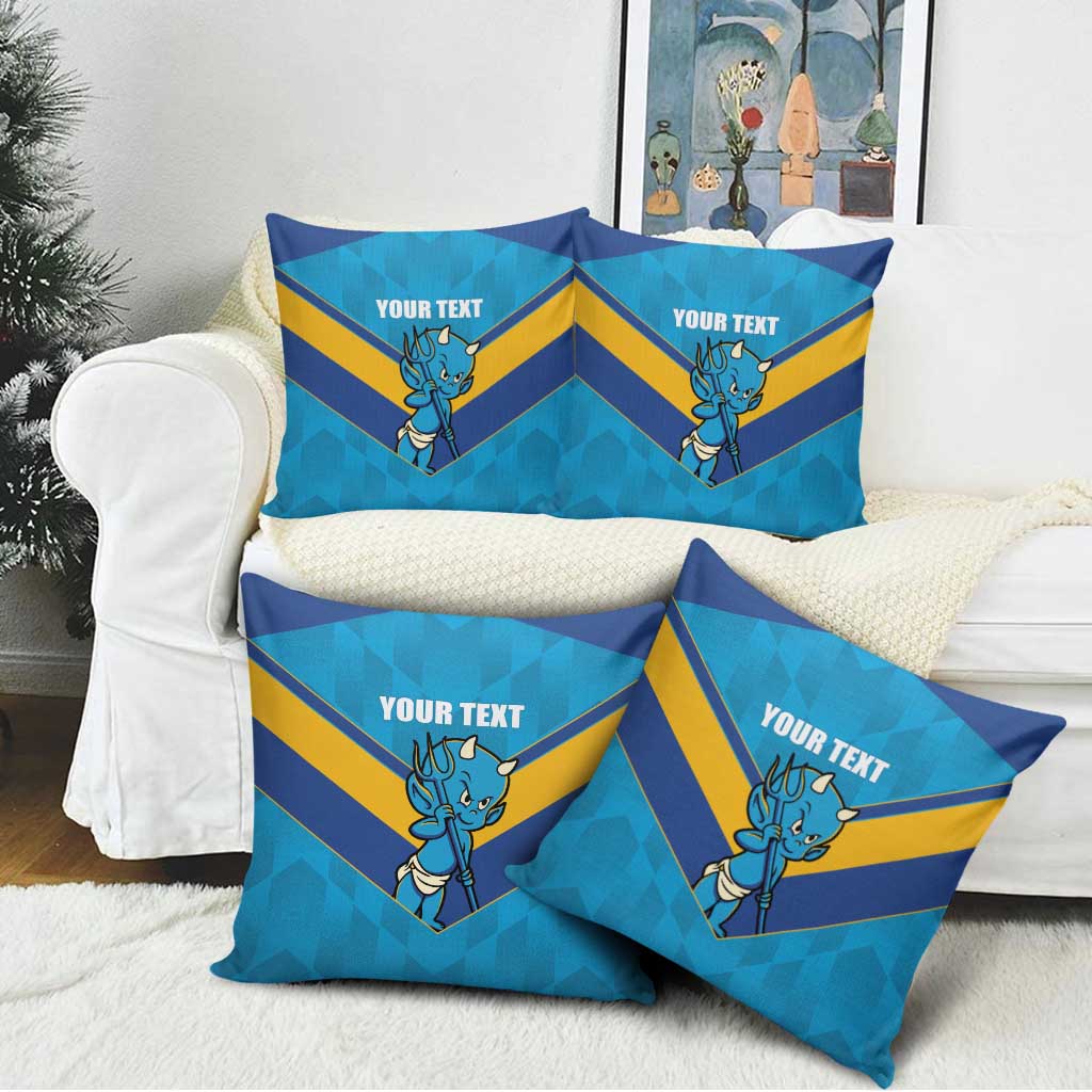 Norths Rugby Custom Pillow Cover Go Devils Mascot Sporty Style - Aussie Hoodie
