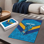 Norths Rugby Custom Puzzle Go Devils Mascot Sporty Style - Aussie Hoodie