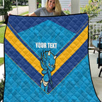 Norths Rugby Custom Quilt Go Devils Mascot Sporty Style - Aussie Hoodie