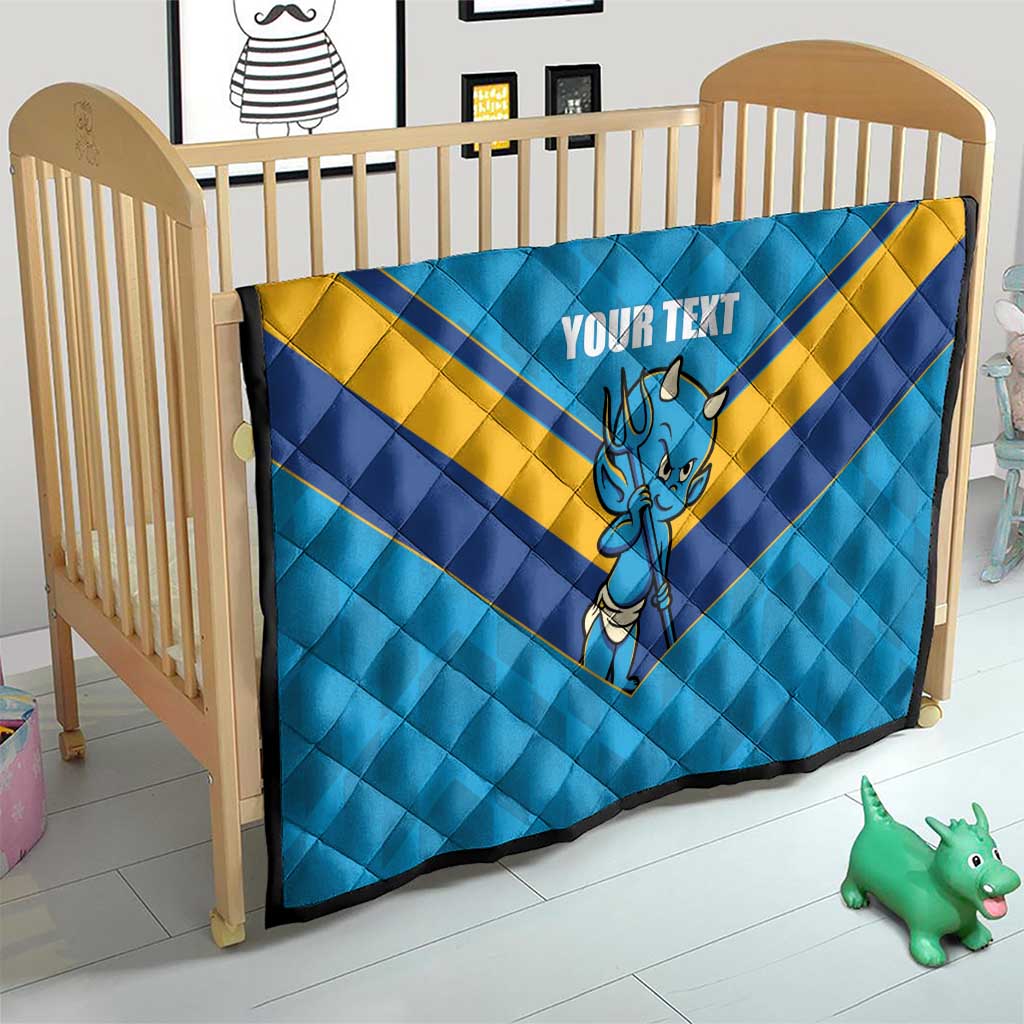 Norths Rugby Custom Quilt Go Devils Mascot Sporty Style - Aussie Hoodie