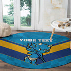 Norths Rugby Custom Round Carpet Go Devils Mascot Sporty Style - Aussie Hoodie