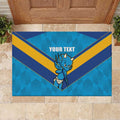 Norths Rugby Custom Rubber Doormat Go Devils Mascot Sporty Style - Aussie Hoodie