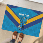 Norths Rugby Custom Rubber Doormat Go Devils Mascot Sporty Style - Aussie Hoodie