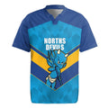 Norths Rugby Custom Rugby Jersey Go Devils Mascot Sporty Style - Aussie Hoodie