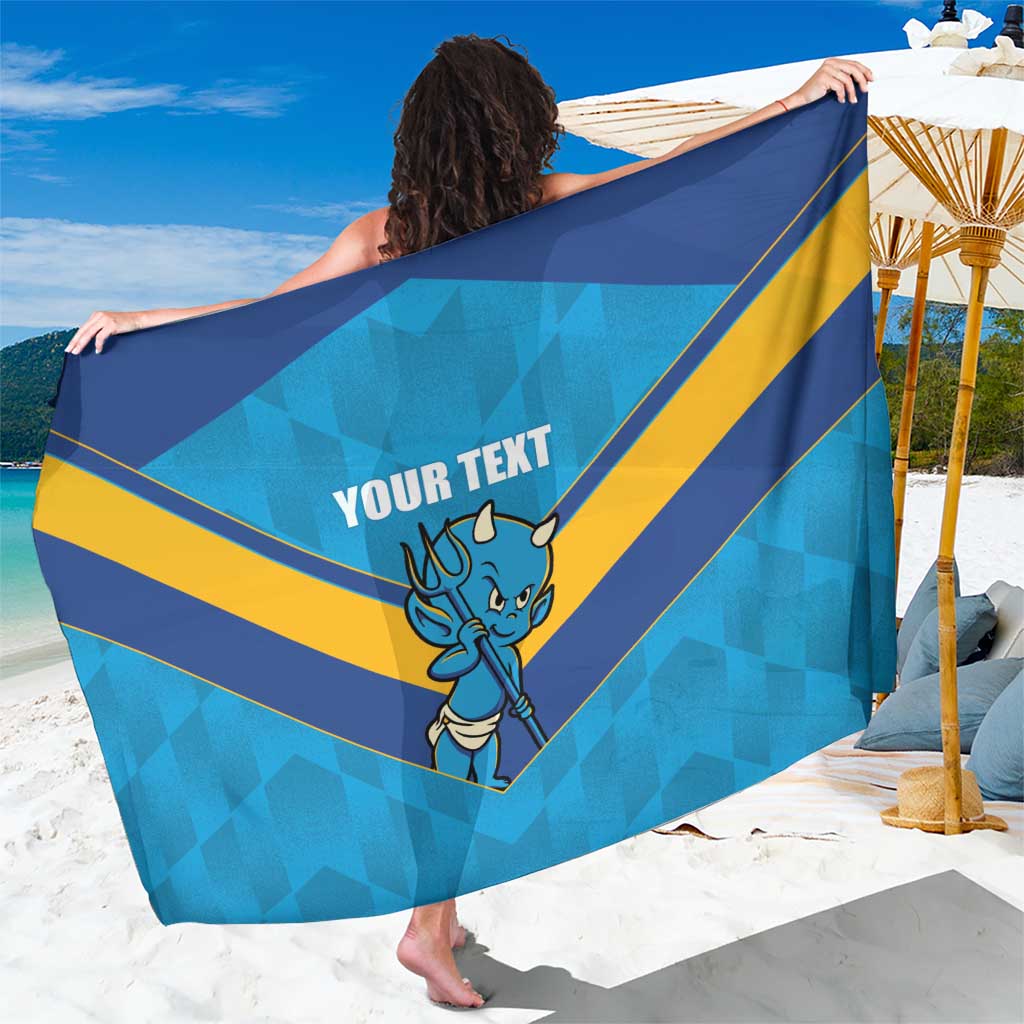 Norths Rugby Custom Sarong Go Devils Mascot Sporty Style - Aussie Hoodie