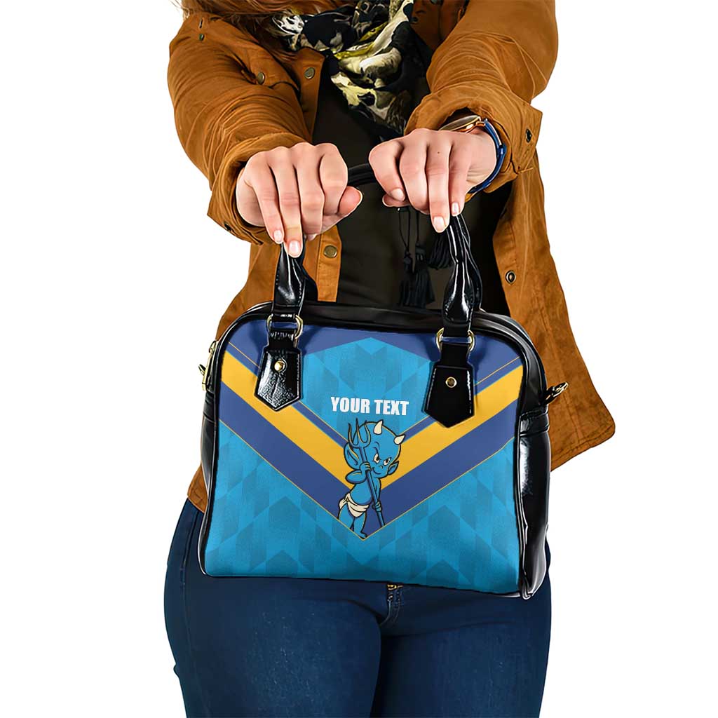 Norths Rugby Custom Shoulder Handbag Go Devils Mascot Sporty Style - Aussie Hoodie