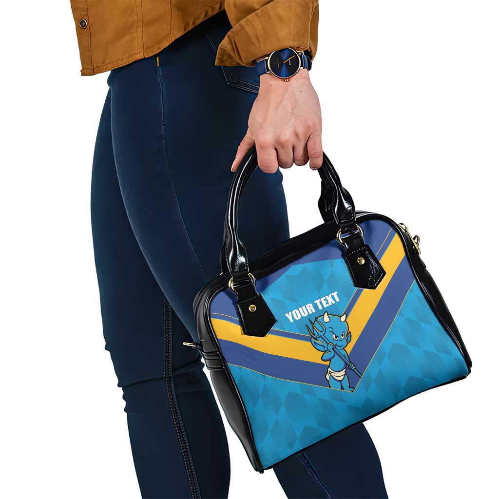 Norths Rugby Custom Shoulder Handbag Go Devils Mascot Sporty Style - Aussie Hoodie