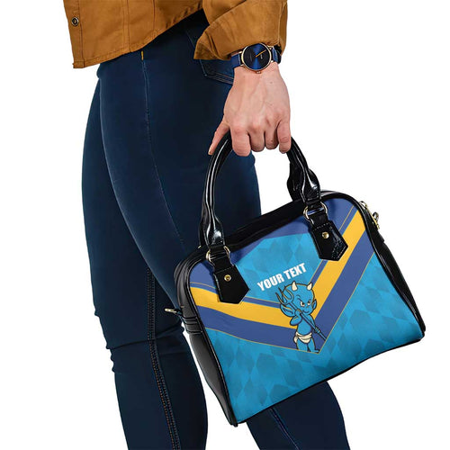 Norths Rugby Custom Shoulder Handbag Go Devils Mascot Sporty Style - Aussie Hoodie