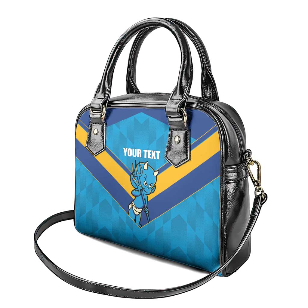 Norths Rugby Custom Shoulder Handbag Go Devils Mascot Sporty Style - Aussie Hoodie