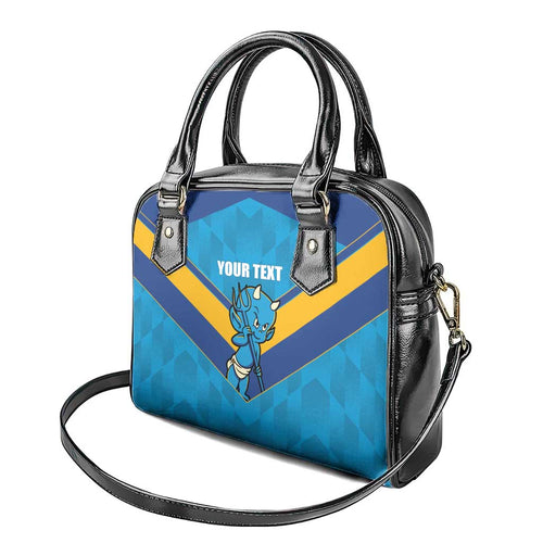 Norths Rugby Custom Shoulder Handbag Go Devils Mascot Sporty Style - Aussie Hoodie