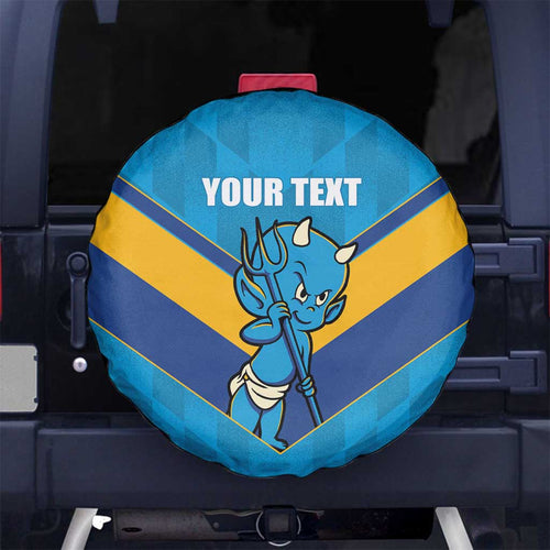 Norths Rugby Custom Spare Tire Cover Go Devils Mascot Sporty Style - Aussie Hoodie