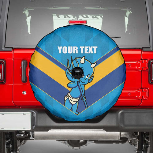 Norths Rugby Custom Spare Tire Cover Go Devils Mascot Sporty Style - Aussie Hoodie