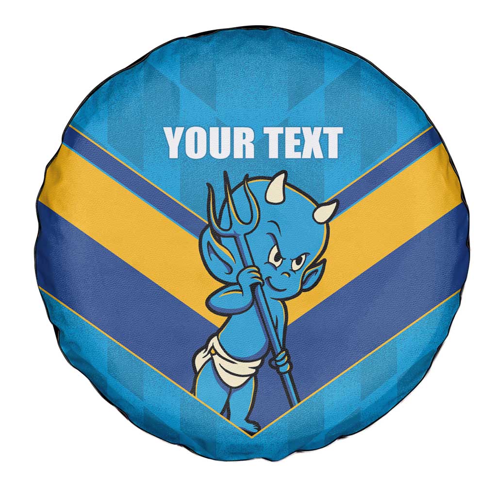 Norths Rugby Custom Spare Tire Cover Go Devils Mascot Sporty Style - Aussie Hoodie