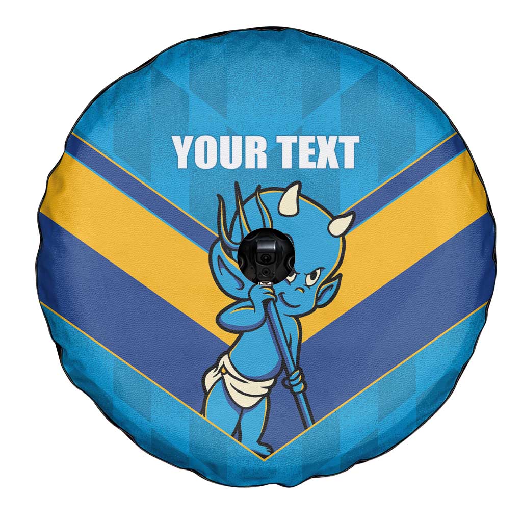 Norths Rugby Custom Spare Tire Cover Go Devils Mascot Sporty Style - Aussie Hoodie