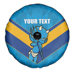 Norths Rugby Custom Spare Tire Cover Go Devils Mascot Sporty Style - Aussie Hoodie