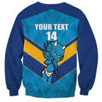 Norths Rugby Custom Sweatshirt Go Devils Mascot Sporty Style - Aussie Hoodie
