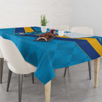 Norths Rugby Custom Tablecloth Go Devils Mascot Sporty Style - Aussie Hoodie