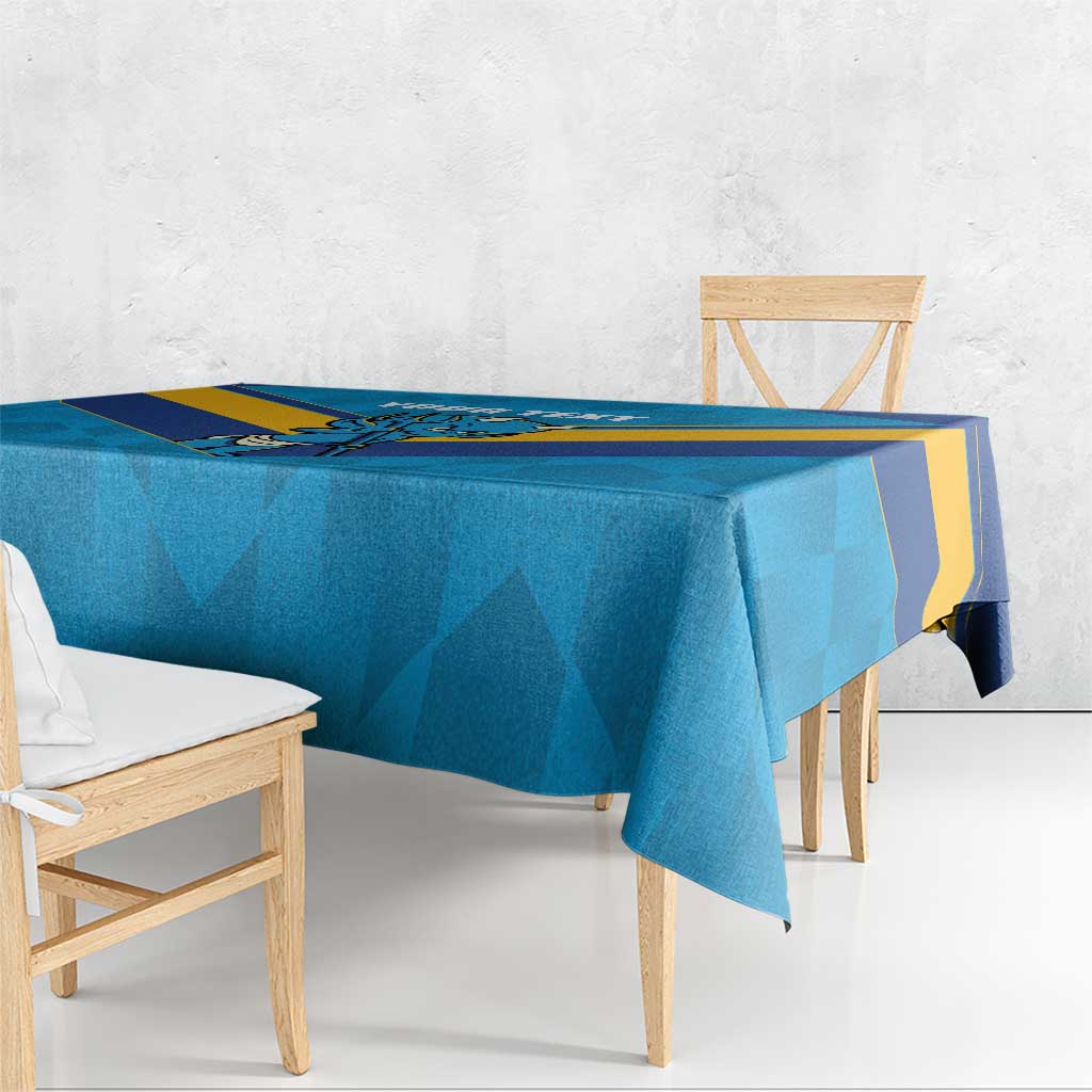 Norths Rugby Custom Tablecloth Go Devils Mascot Sporty Style - Aussie Hoodie