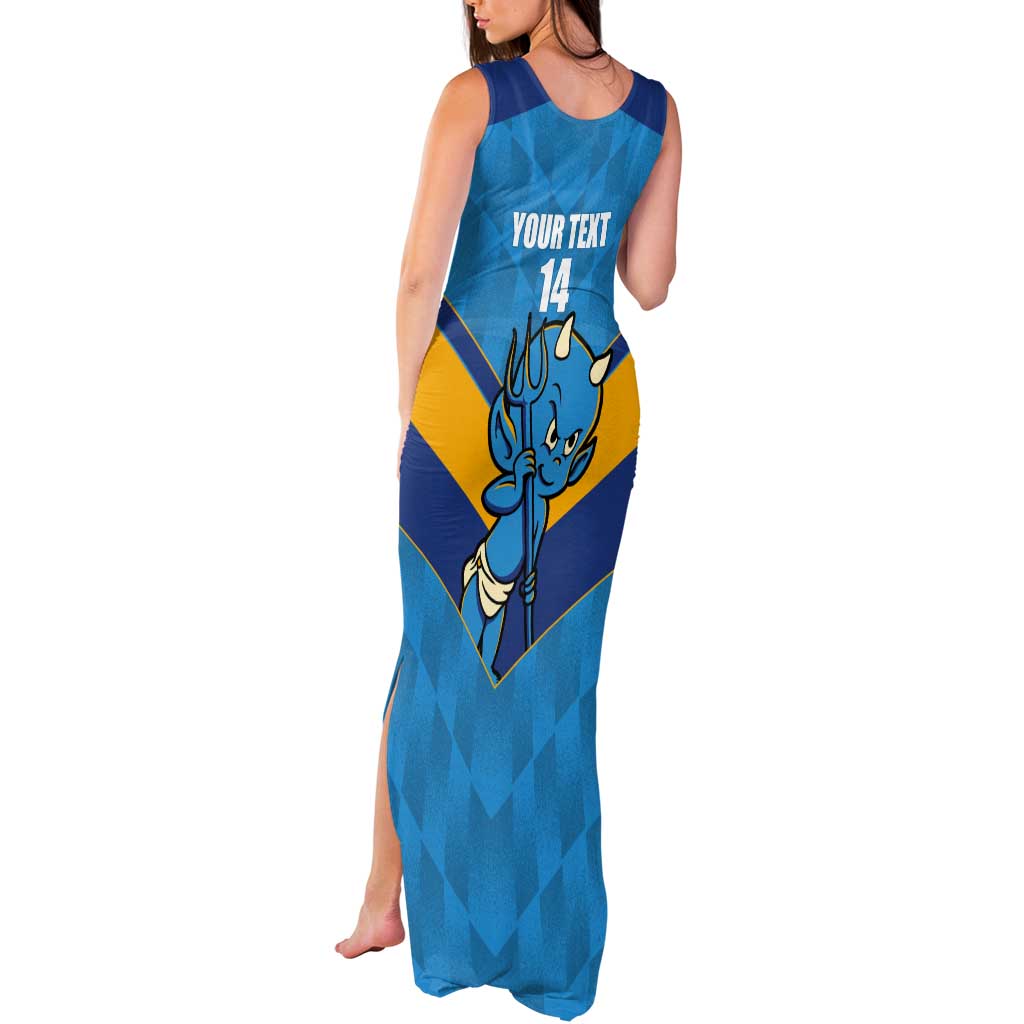 Norths Rugby Custom Tank Maxi Dress Go Devils Mascot Sporty Style - Aussie Hoodie