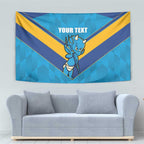 Norths Rugby Custom Tapestry Go Devils Mascot Sporty Style - Aussie Hoodie