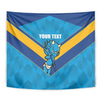 Norths Rugby Custom Tapestry Go Devils Mascot Sporty Style - Aussie Hoodie
