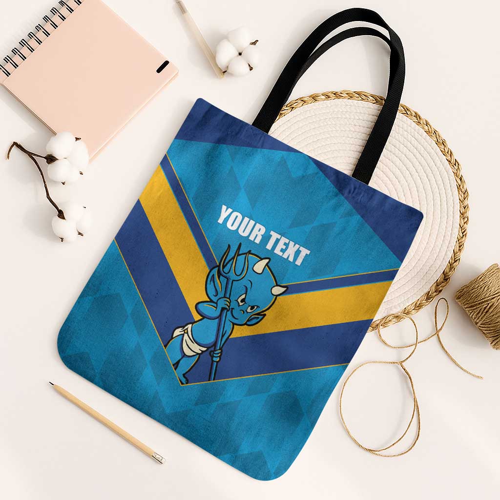 Norths Rugby Custom Tote Bag Go Devils Mascot Sporty Style - Aussie Hoodie