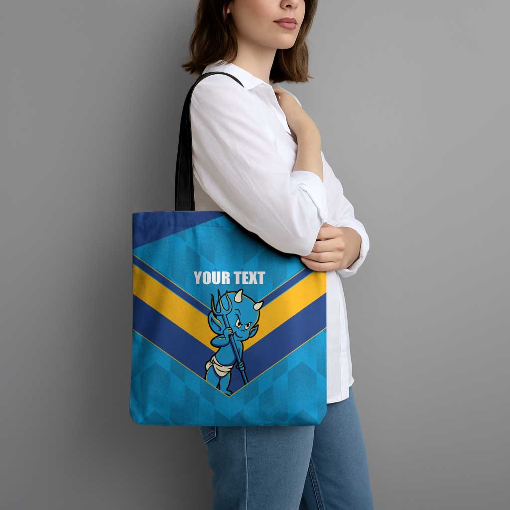 Norths Rugby Custom Tote Bag Go Devils Mascot Sporty Style - Aussie Hoodie