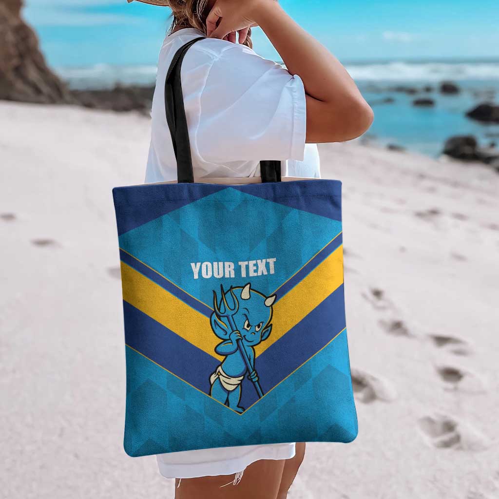 Norths Rugby Custom Tote Bag Go Devils Mascot Sporty Style - Aussie Hoodie