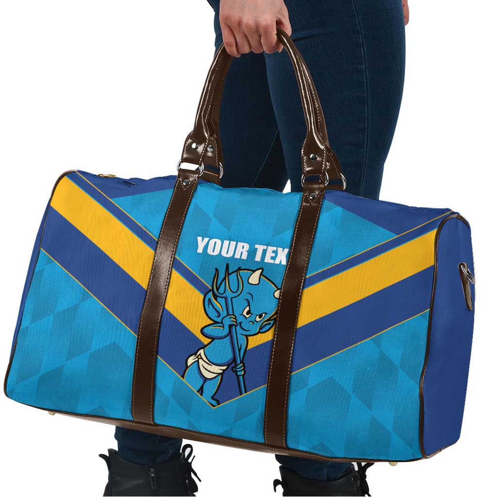 Norths Rugby Custom Travel Bag Go Devils Mascot Sporty Style - Aussie Hoodie