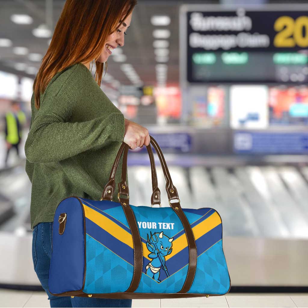 Norths Rugby Custom Travel Bag Go Devils Mascot Sporty Style - Aussie Hoodie