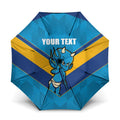 Norths Rugby Custom Umbrella Go Devils Mascot Sporty Style - Aussie Hoodie