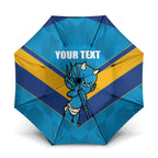 Norths Rugby Custom Umbrella Go Devils Mascot Sporty Style - Aussie Hoodie