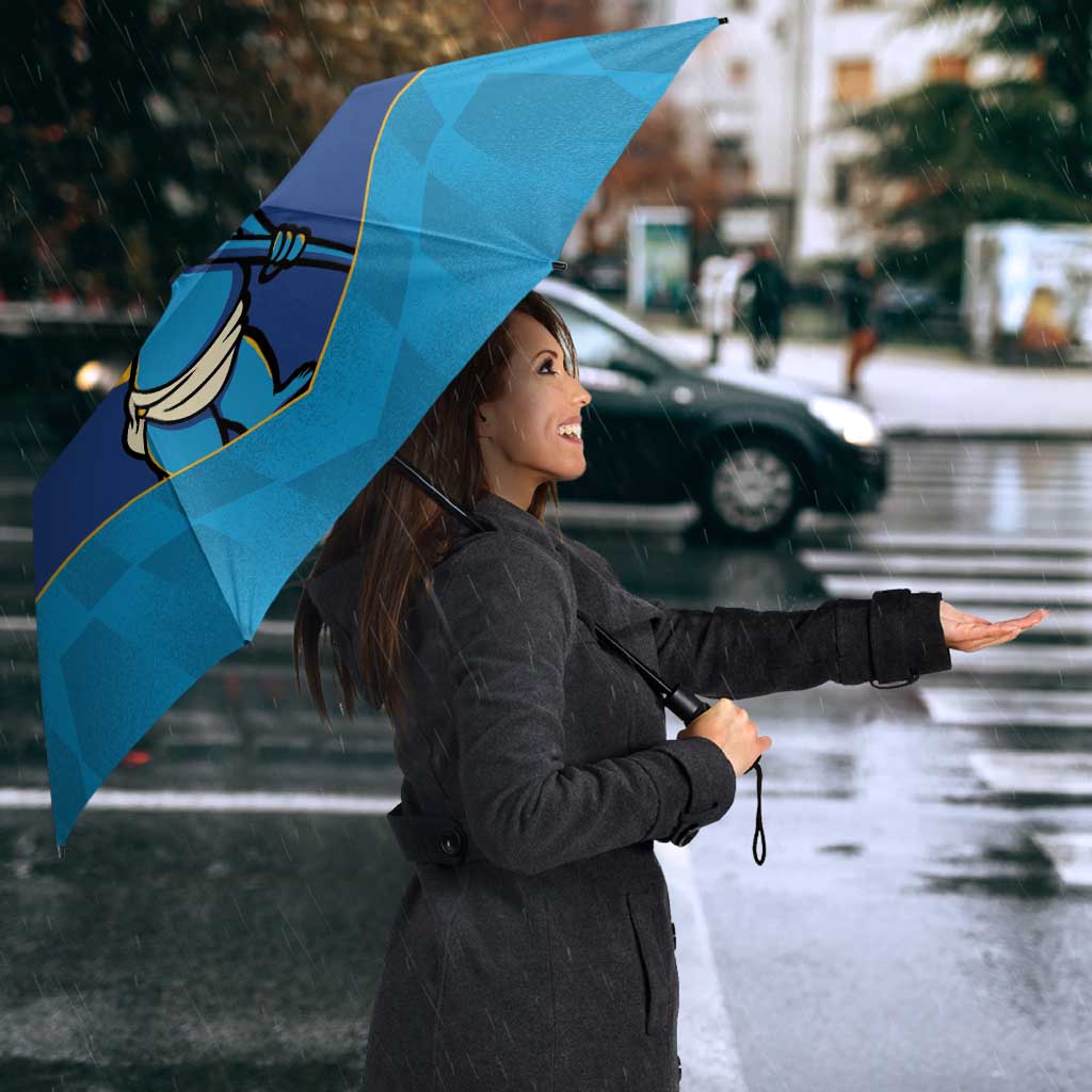 Norths Rugby Custom Umbrella Go Devils Mascot Sporty Style - Aussie Hoodie