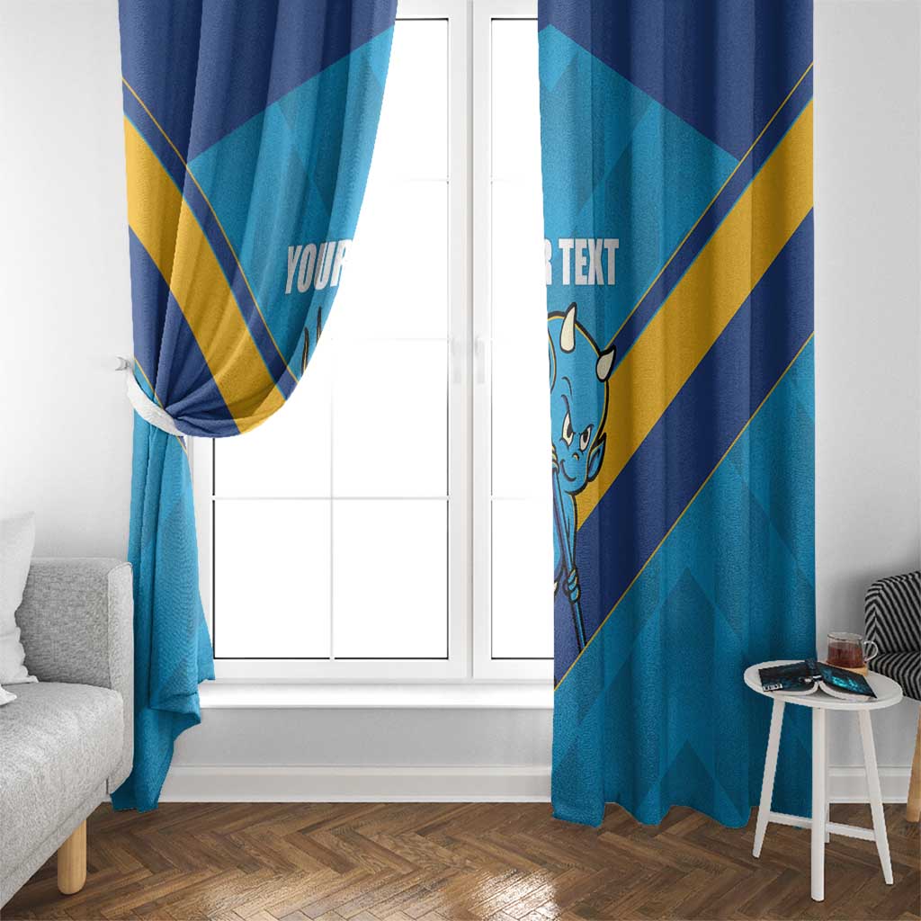 Norths Rugby Custom Window Curtain Go Devils Mascot Sporty Style - Aussie Hoodie
