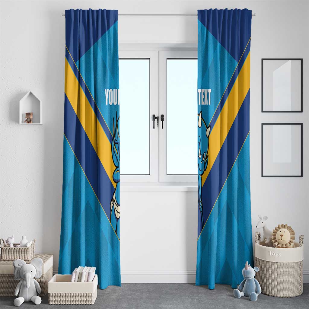 Norths Rugby Custom Window Curtain Go Devils Mascot Sporty Style - Aussie Hoodie