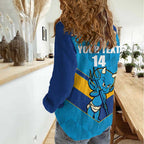 Norths Rugby Custom Women Casual Shirt Go Devils Mascot Sporty Style - Aussie Hoodie