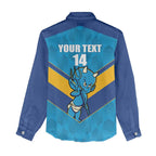 Norths Rugby Custom Women Casual Shirt Go Devils Mascot Sporty Style - Aussie Hoodie