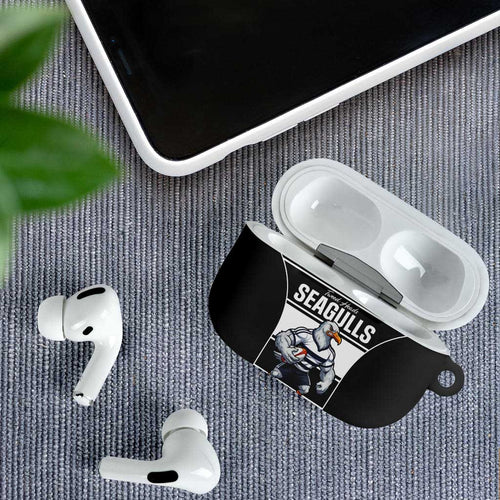 Tweed Heads Rugby Custom AirPods Case Go Seagulls Mascot Sporty Style - Aussie Hoodie