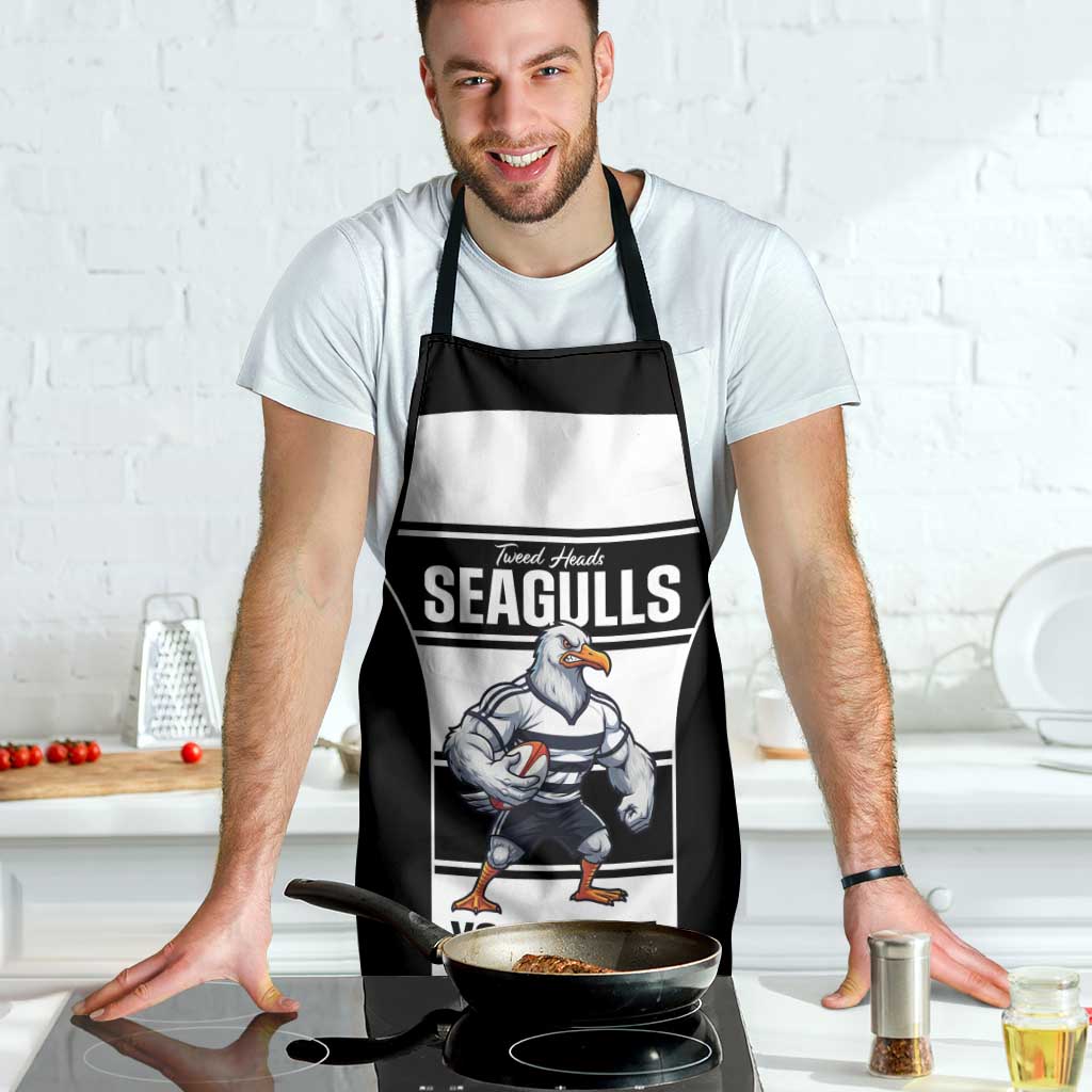 Tweed Heads Rugby Custom Apron Go Seagulls Mascot Sporty Style - Aussie Hoodie