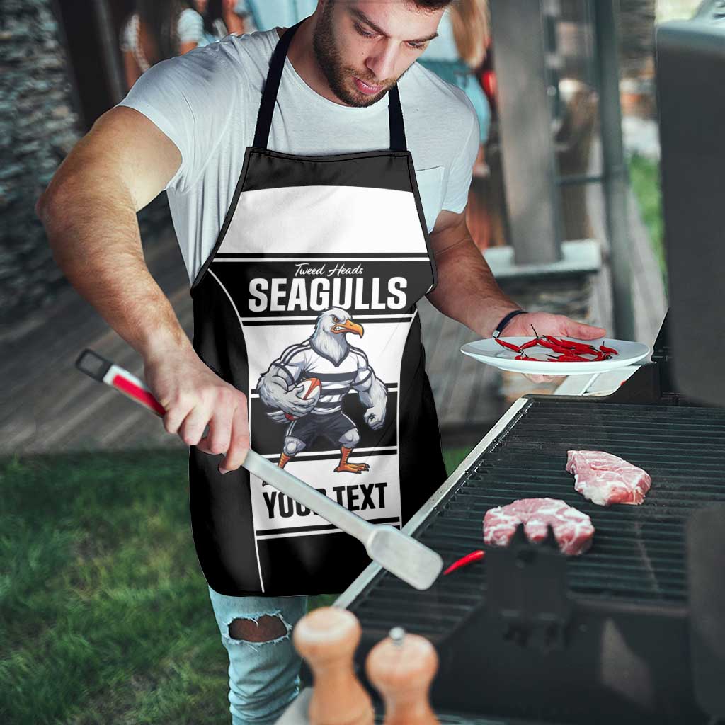 Tweed Heads Rugby Custom Apron Go Seagulls Mascot Sporty Style - Aussie Hoodie