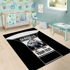 Tweed Heads Rugby Custom Area Rug Go Seagulls Mascot Sporty Style - Aussie Hoodie