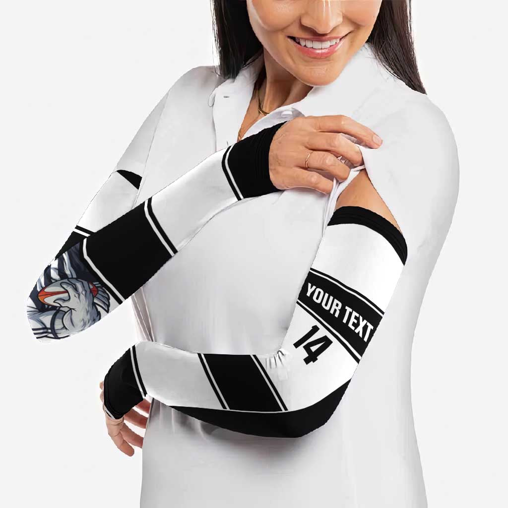Tweed Heads Rugby Custom Arm Sleeves Go Seagulls Mascot Sporty Style - Aussie Hoodie